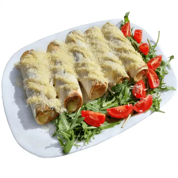 Лаваш з Печі з Салямі